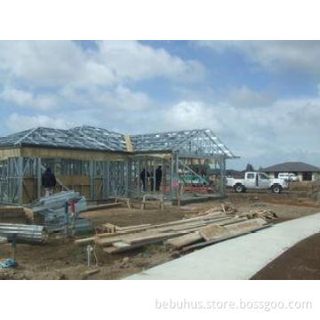 Durable Prefabricated House , Light Steel Frame Houses